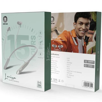 هندزفری گردنی بلوتوثی 5.0 گرین GL-NB01 LARISSA