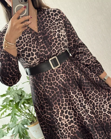 پیراهن مزونی ساتن 3