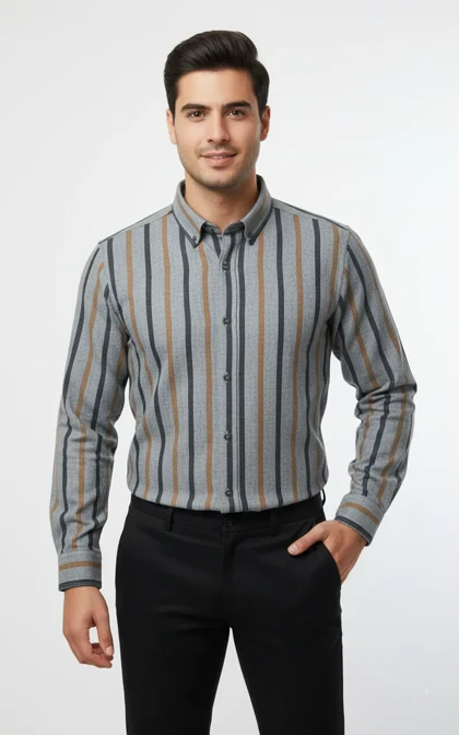 پیراهن مردانه وینترهارت WinterHart کد M20640620SH