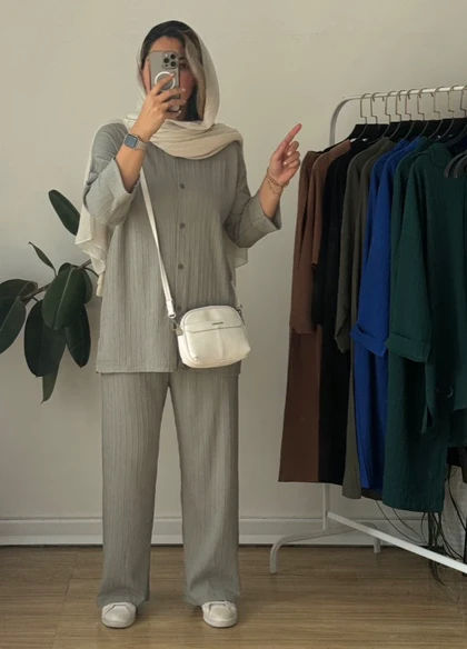 ست مانتو شلوار سلوا