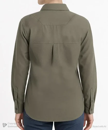 مانتو شومیزی کوتاه زنانه