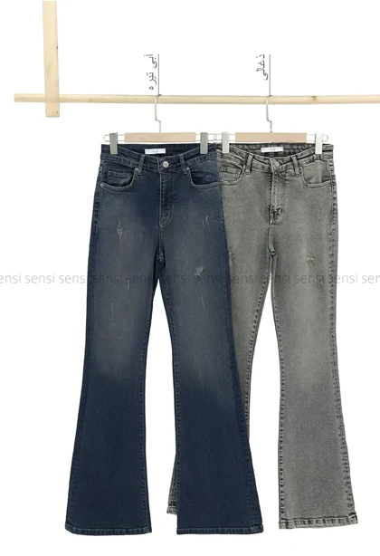 شلوار جین بوت کات کد1004170