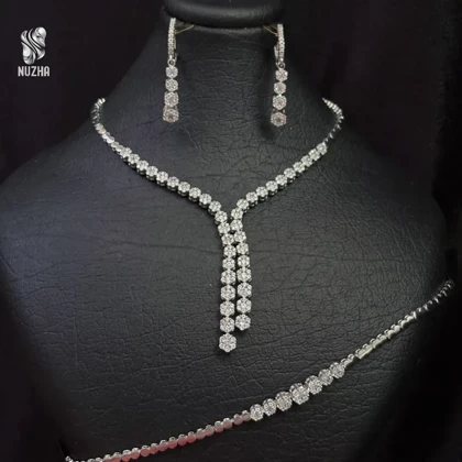 سرویس نقره زنانه کدsnz1045