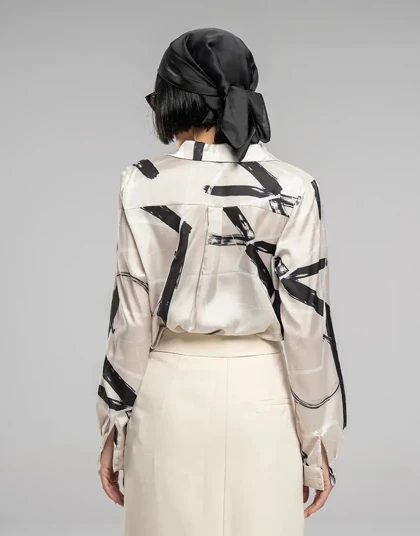 ساتن ابریشم چاپی