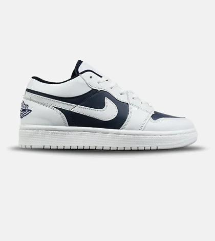 کفش کتانی مردانه و زنانه سفید آبی NIKE AIR JORDAN مدل 8488