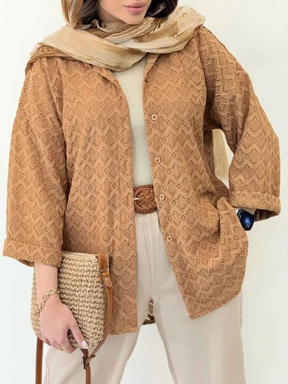 شومیز طرح لوزی سیما