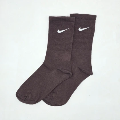 جوراب ساق‌دار مدل نایک NIKE رنگ قهوه ای کد 128