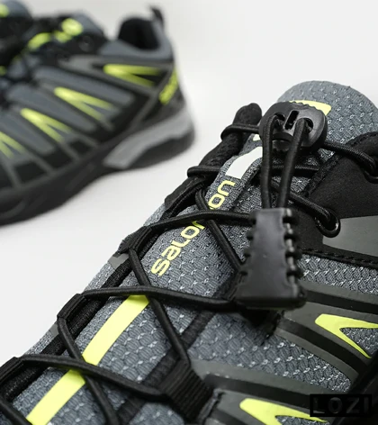 کفش کتانی بزرگ پا مشکی سبز سالومون Salomon X ULTRA