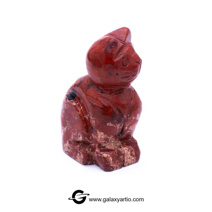 مجسمه تراش دست گربه جاسپر سرخ