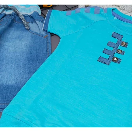 ست شلوارک و تیشرت پسرانه BEST WEAR