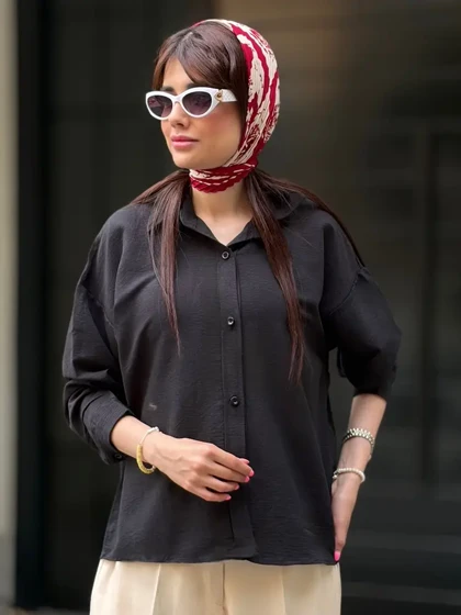 شومیز سیلک نازان