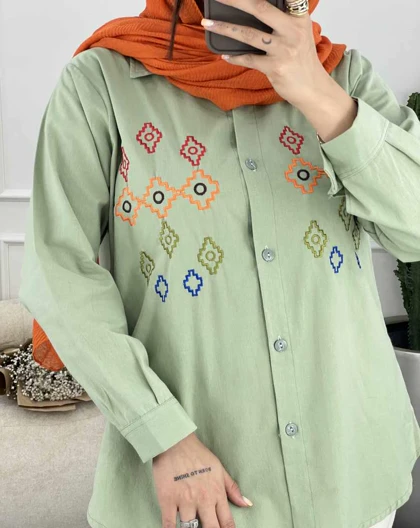 شومیز ناز بهار(41)کد 3731