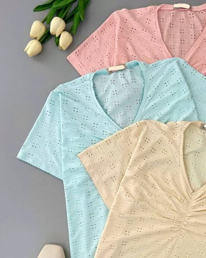 تیشرت سوزندوزی مراکشی کد 4765