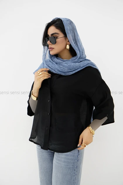 شومیز شیشه ای اسنو کد1006087