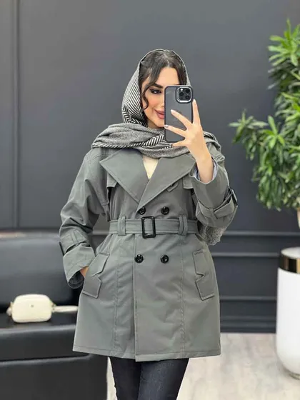 بارانی چهاردکمه ژیله پاگن