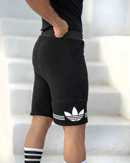 شلوارک بگ ورزشی ADIDAS مشکی