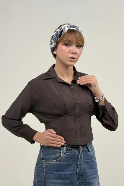 شومیز پشت بندی