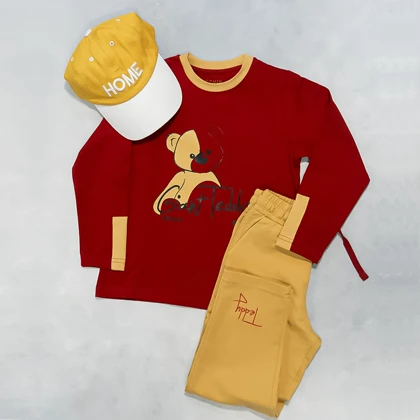 ست بلوز شلوار بچگانه /کد:1010