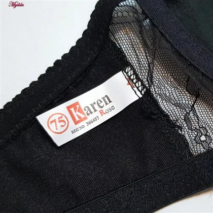 ست شورت و سوتین زنانه مدل فنردار مشکی کارنا رز