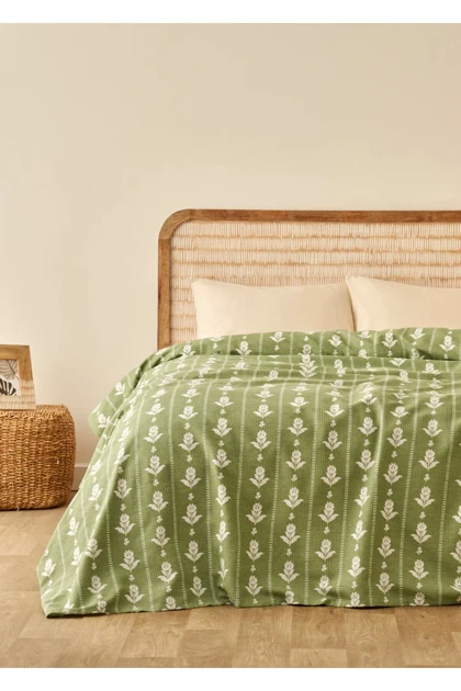 روتختی پیکه یک نفره Bella Maison مدل Nola 100٪ پنبه - خاکی
