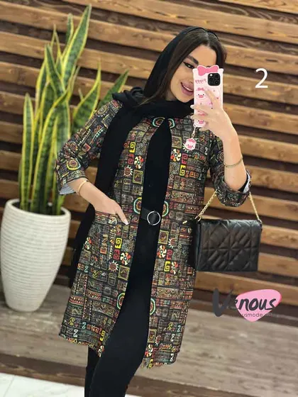 مانتو طرحدار سنتی