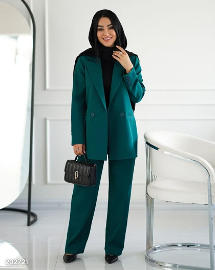 کت و شلوار زنانه مدل ساناز کد 2027