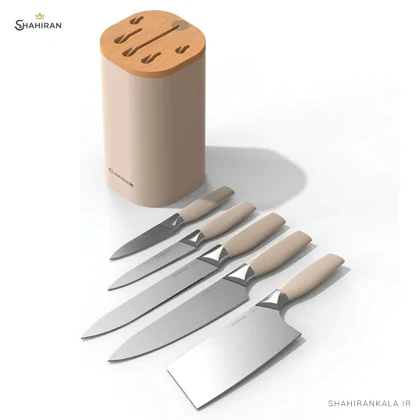 سرویس چاقو 6 پارچه نوتریکوک مدل NUTRICOOK NC-KB150