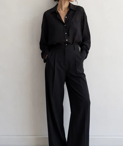 شومیز وارداتی مشکی زارا | ZARA BLACK