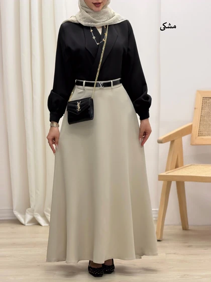 4052-کت ودامن مزونی رزا