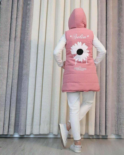 پافر دخترانه مدل آفتاب گران دو رو