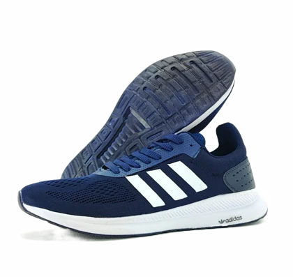 کفش اسپرت و رانینگ مردانه بزرگ‌پا برند آدیداس Adidas مدل فالکون سورمه‌ای کد 366