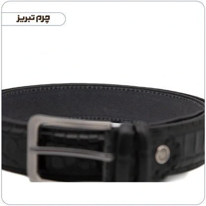 کمربند چرم طبیعی مردانه کد K460