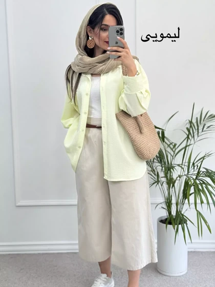مانتو پاستلی گلبرگ