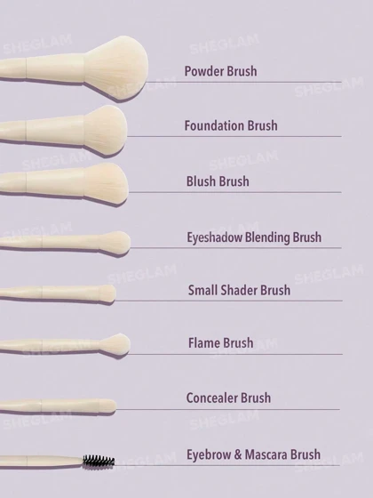 ست براش حرفه‌ای شیگلم مدل Pro Core Brush Kit
