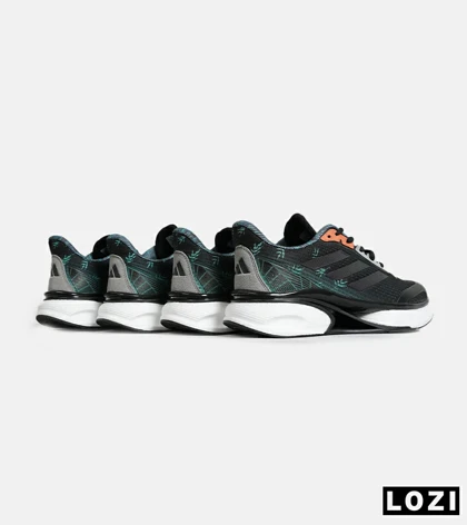 کفش کتانی مردانه و زنانه سبز مشکی Adidas PureBoost v02