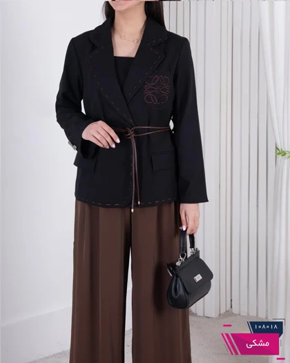 کت دخترونه یقه کوک دوزی ZARA