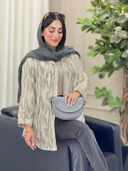 شومیز آستین پاگن ژاله