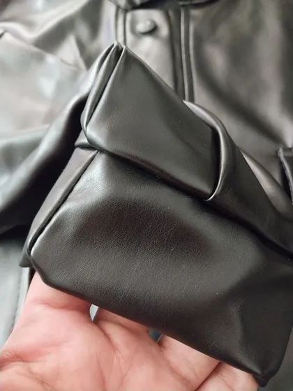 کت کوتاه چرم دلسا کد 254