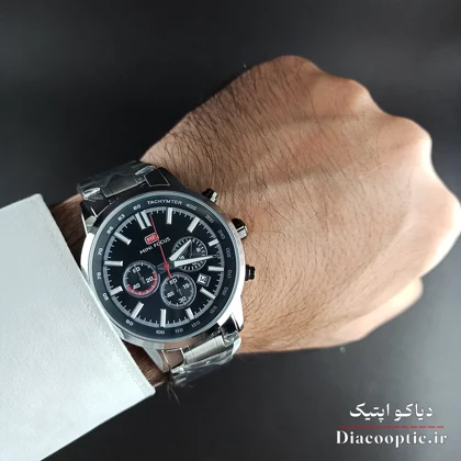 ساعت مچی مردانه اورجینال موتور ژاپنی برند مینی فوکوس سه موتور مدل Mf0133G.03
