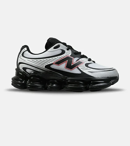 کفش کتانی مردانه و زنانه سفید مشکی قرمز New Balance ABZORB 2000 مدل 8633