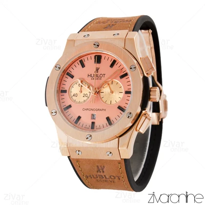 ساعت هابلوت مردانه کلاسیک فیوژن سه موتوره رزگلد 104893