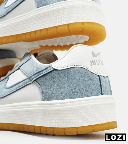 کفش کتانی مردانه سفید آبی نایک NIKE SB