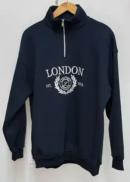 هودی نیم زیپ کد 9001