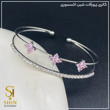 بنگل نگینی زنانه کد bnz04