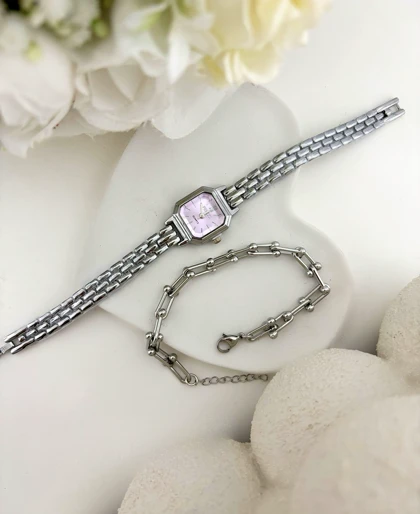 دستبند تیفانی سیلور زنانه 910