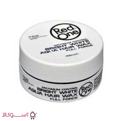 واکس مو رد وان مدل bright white حجم 150 میل