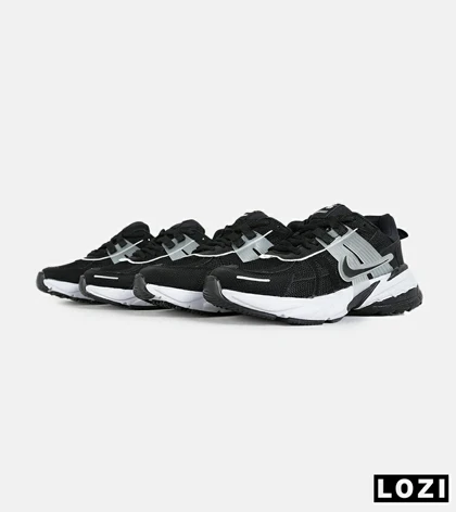 کفش کتانی مردانه و زنانه مشکی طوسی Nike cushlon