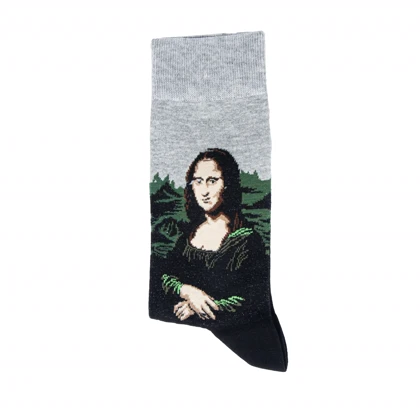 جوراب ساق بلند طرحدار مردانه مدل me 3046