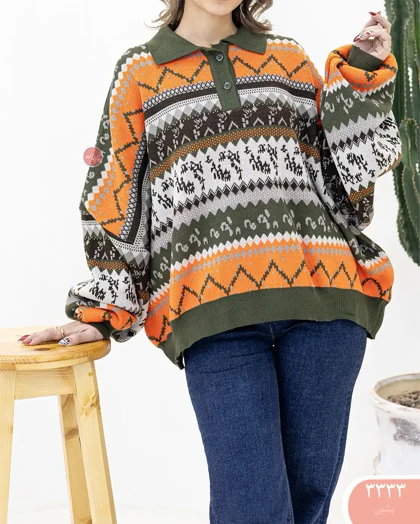 بافت یقه دارسنتی 3333