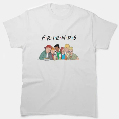 تیشرت فرندز طرح رسسfriends کد 93334